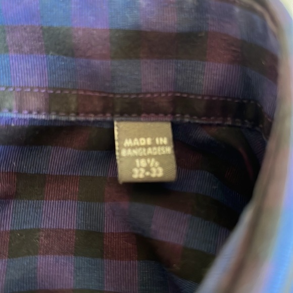 Kenneth Cole Slim Fit Shirt 16.5 - Picture 5 of 7